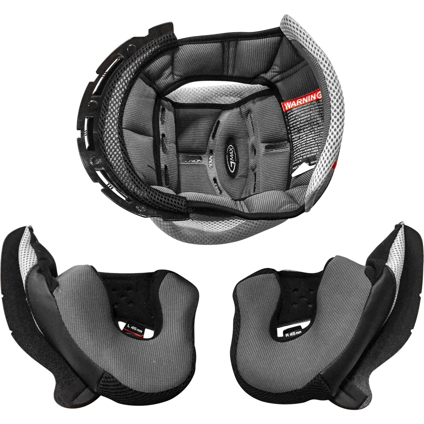 GMax Conversion Kit From Small To - X-Small  Cheek Pads & Liner MD-01 G001032_613733