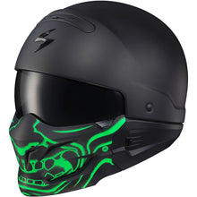 ScorpionEXO Covert Face Mask Samurai Glow In The Dark Green 52-546-23_613761