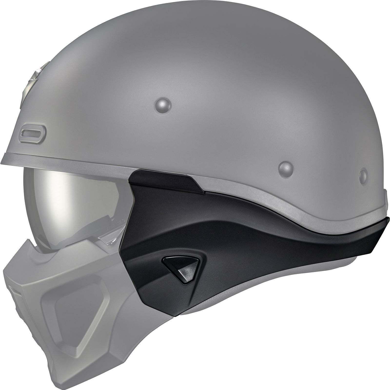 ScorpionEXO Covert X Neck Cover - Matte Black - Small/Medium 52-704-04_547875