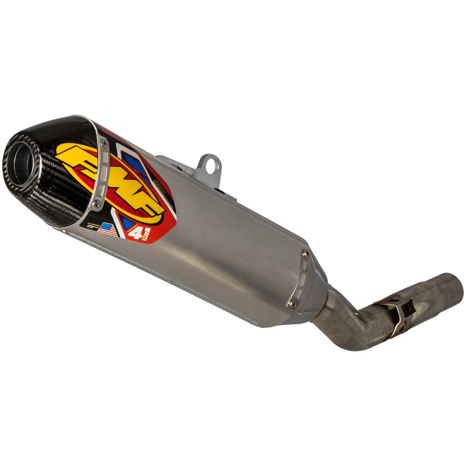 Aluminum Factory 4.1 Slip-On Carbon Fiber End Cap XCF-W/FE_548210