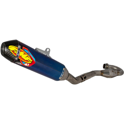 FMF Racing 4.1 RCT Exhaust with MegaBomb - Anodized Titanium Carbon Fiber End Cap [MPN: 045653]_548215