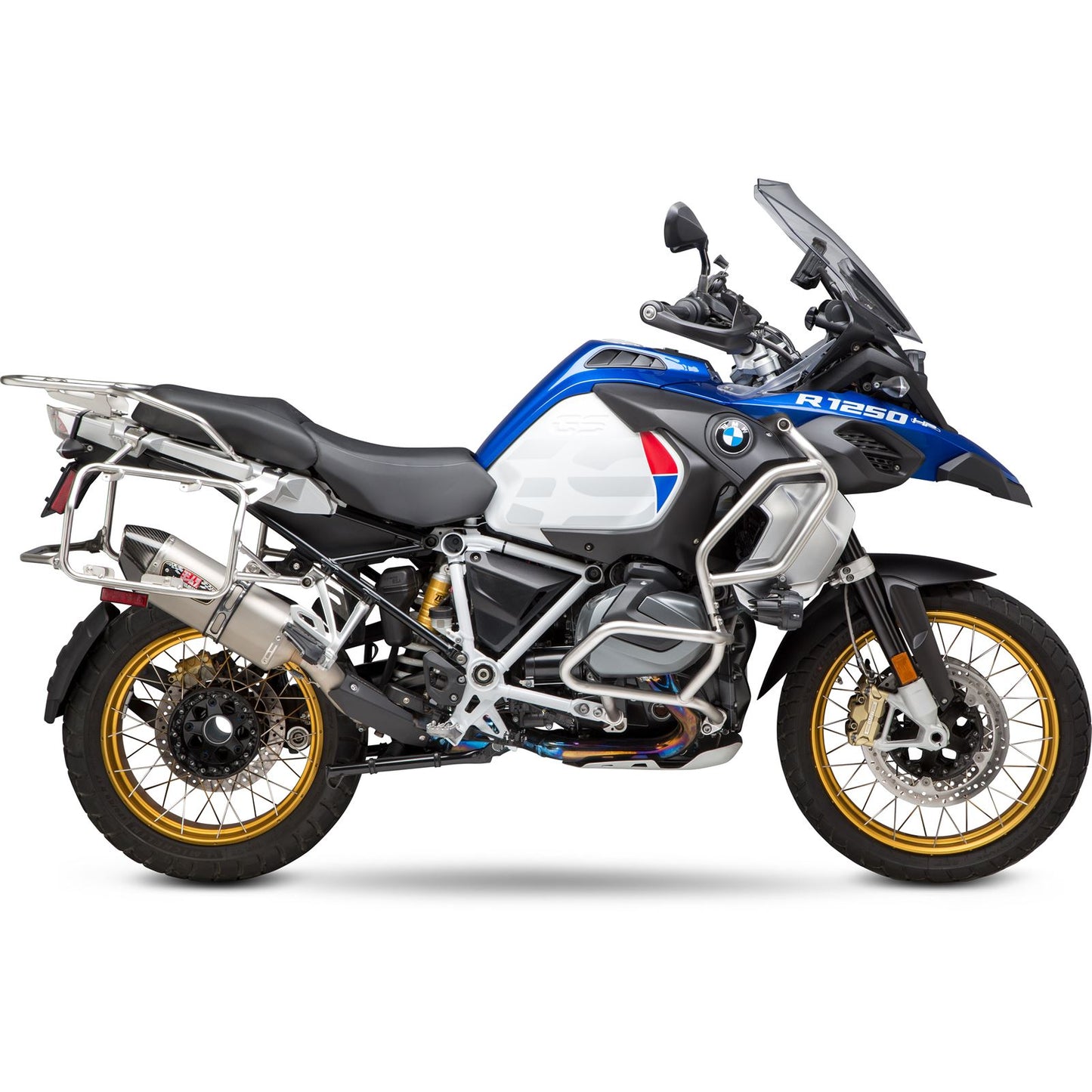 Yoshimura R-77 Street Exhaust Slip-On SS-SS-CF Works 15002B0520_548692