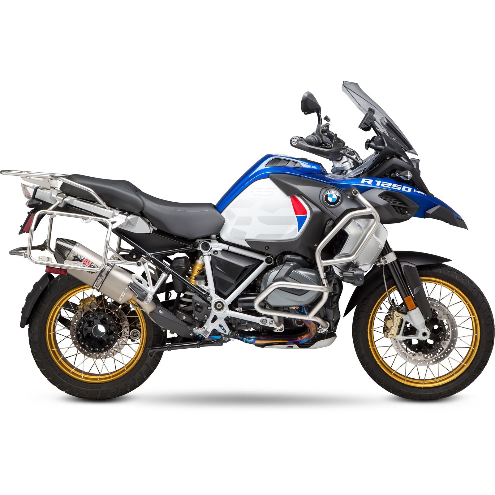 Yoshimura R-77 Street Exhaust Slip-On SS-SS-CF Works 15002B0520_548692