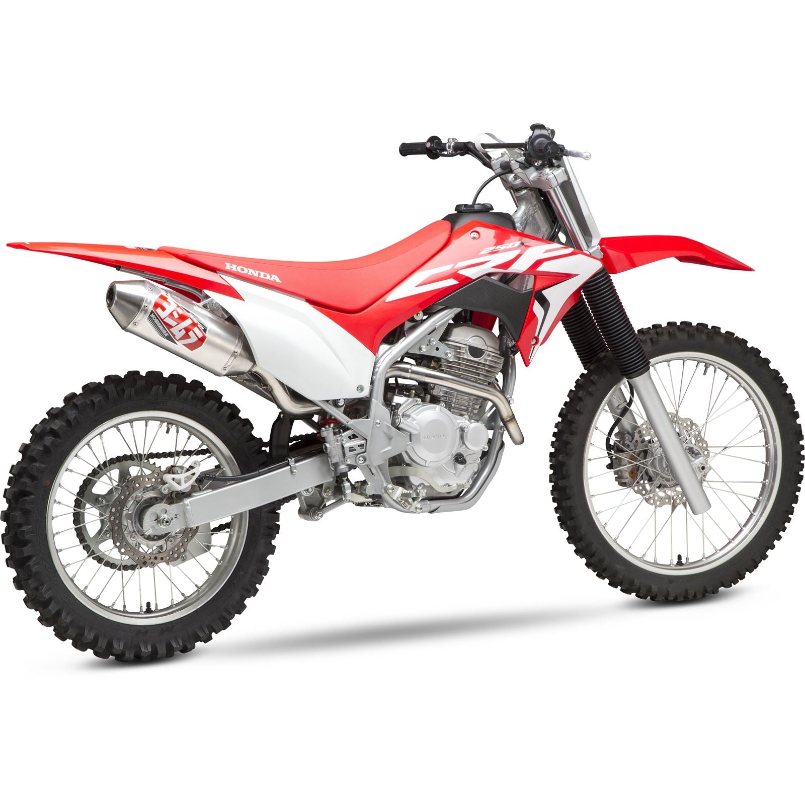 Yoshimura RS-2 Header/Canister/End Cap Exhaust System SS-AL-CF 222500C350_548711
