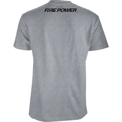 Fire Power Tee Heather Gray - 2X-Large [MPN: 99-81112X]_548761