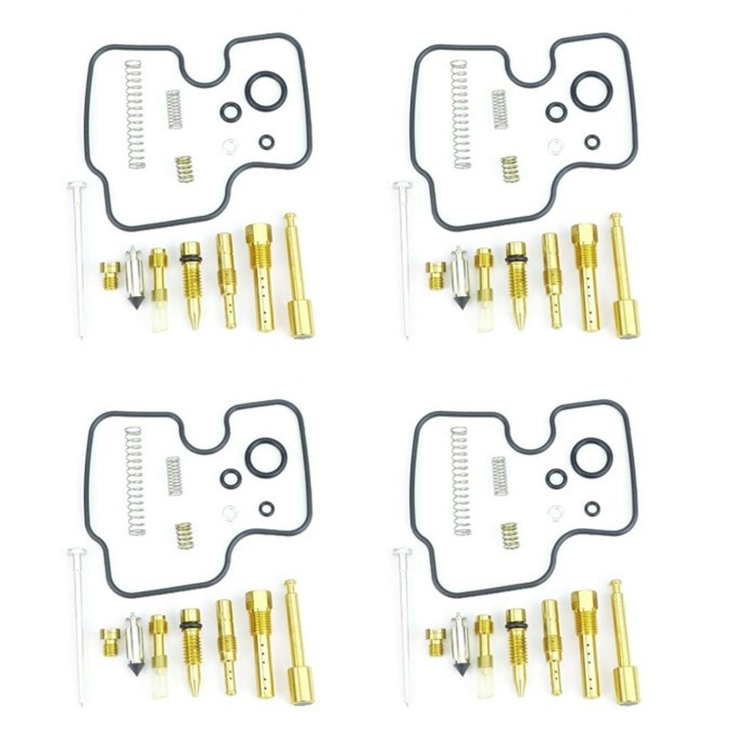 2FastMoto Carburetor Repair Kit 4/Pack for Honda CBR600, CBR600F2 1991-94 CBR K-1053HK x4_972264
