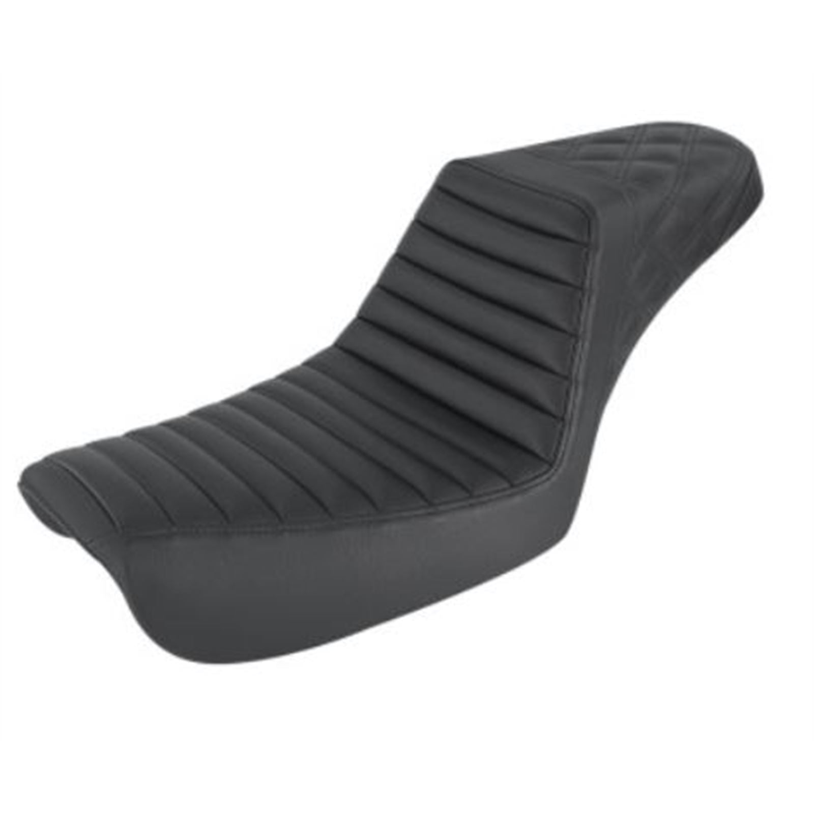 Saddlemen Step Up Seat - Black - FXD '04-'05 804-04-176_639884