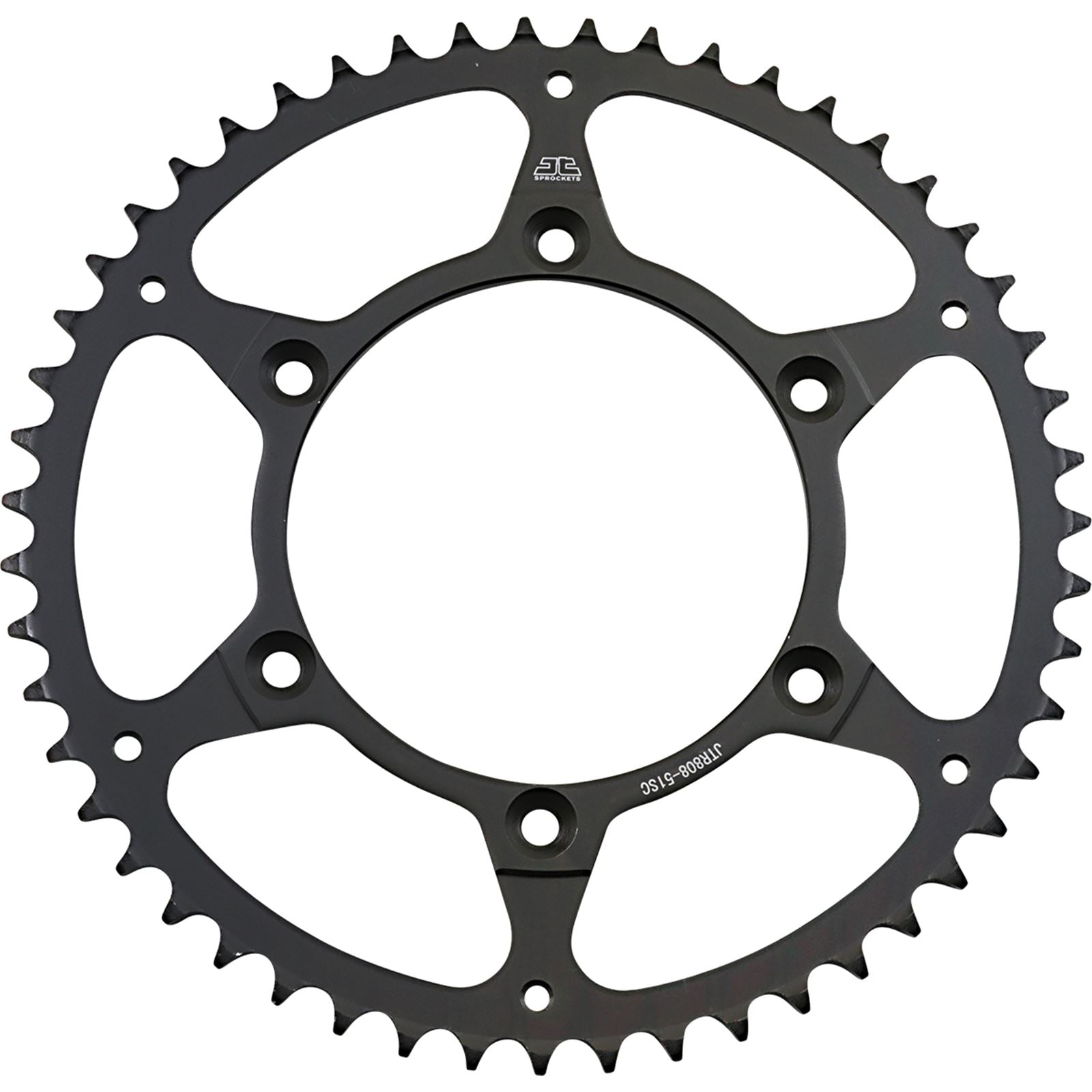 JT Sprockets Rear Sprocket - 51-Tooth for Kawasaki/Suzuki JTR808-51SC_1045943