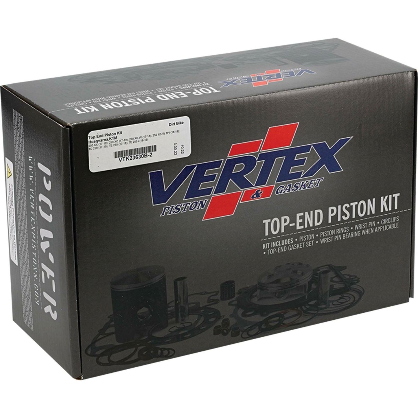 Vertex Top End Kit Cast Replica for Husqvarna/KTM VTK23630B-2_1081912