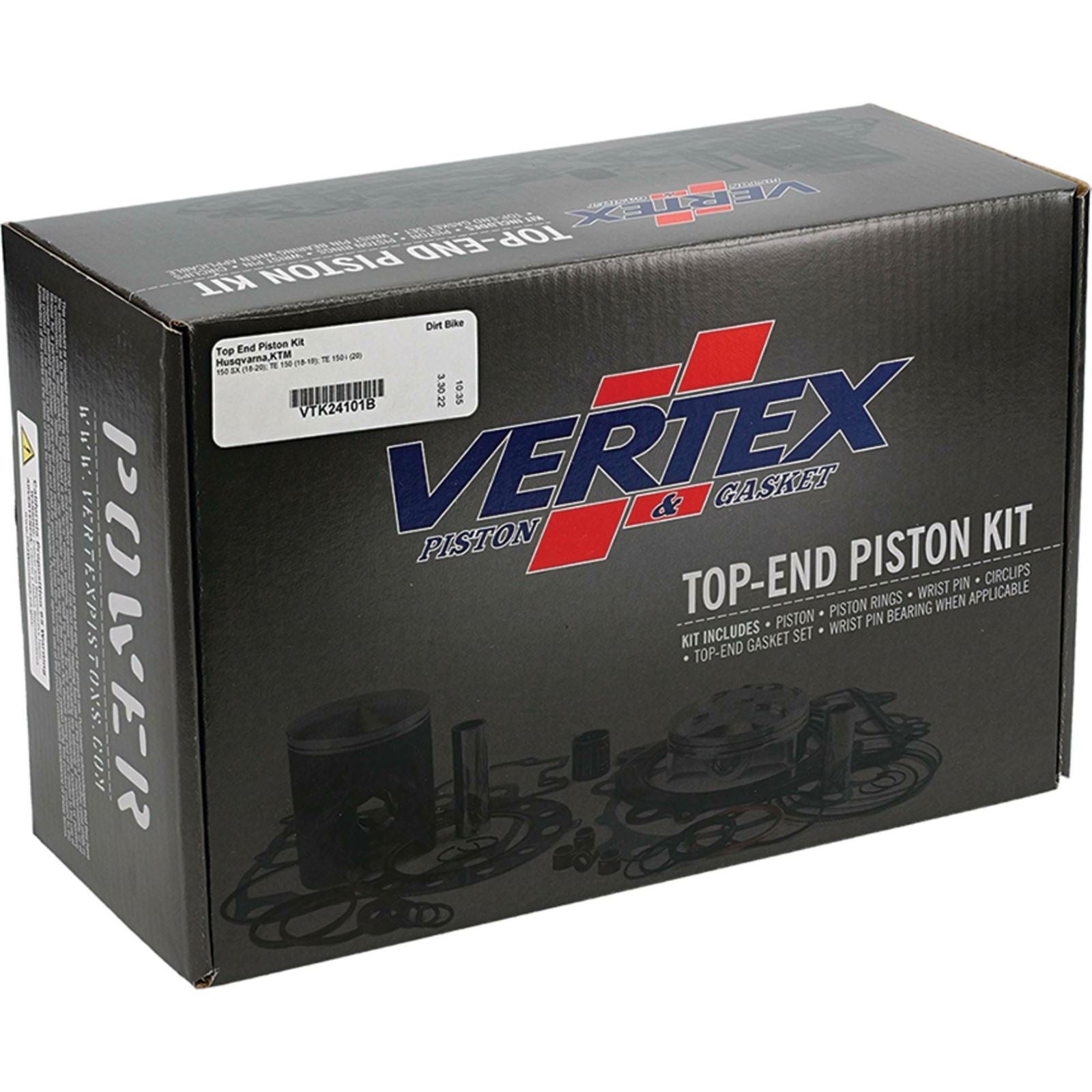 Vertex Top End Kit Cast Replica for Husqvarna/KTM VTK24101B_1081922