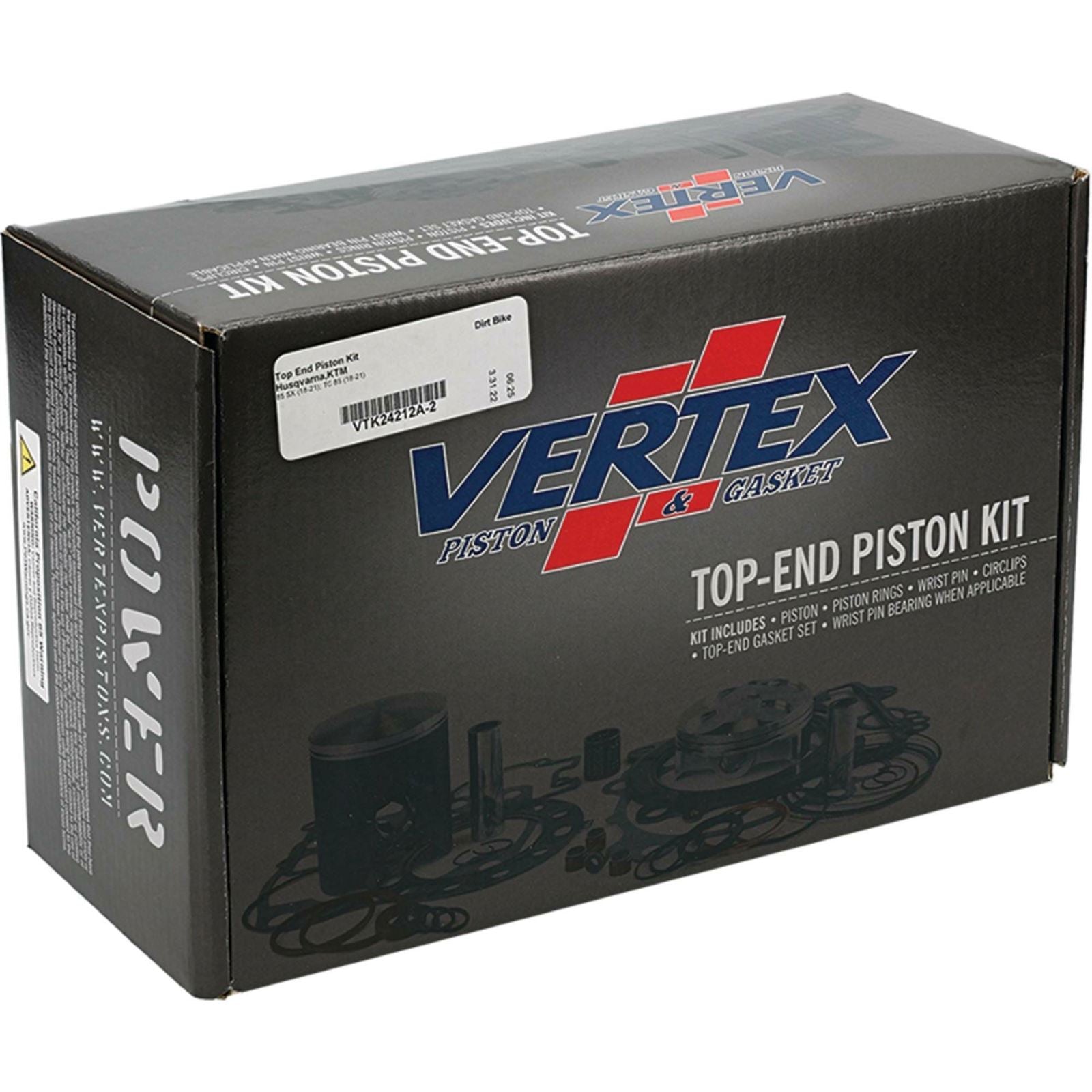 Vertex Top End Kit Cast Replica for Husqvarna VTK24212A-2_1081927