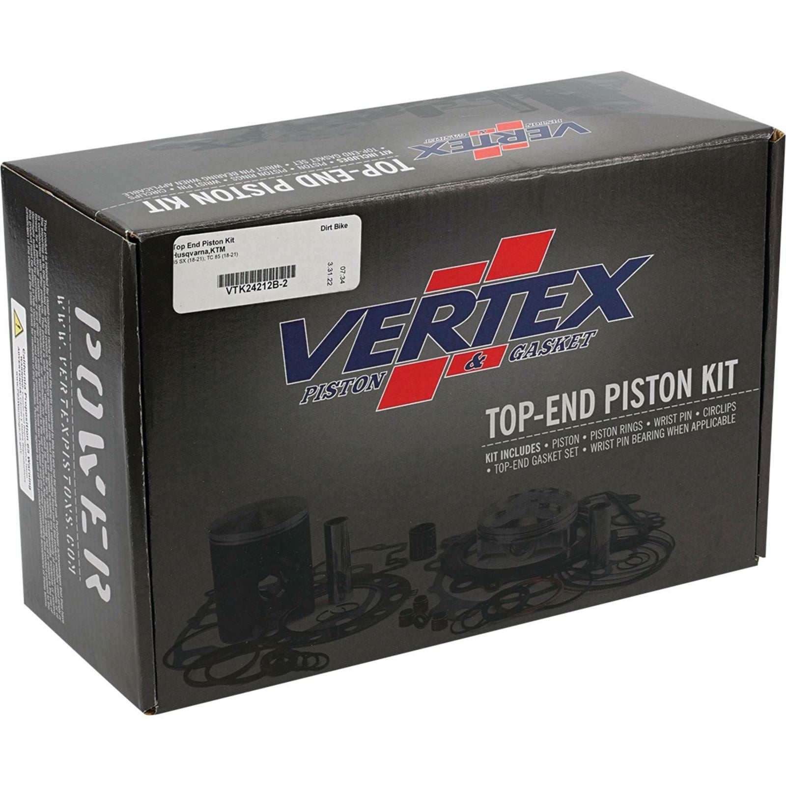 Vertex Top End Kit Cast Replica for Husqvarna VTK24212B-2_1096082