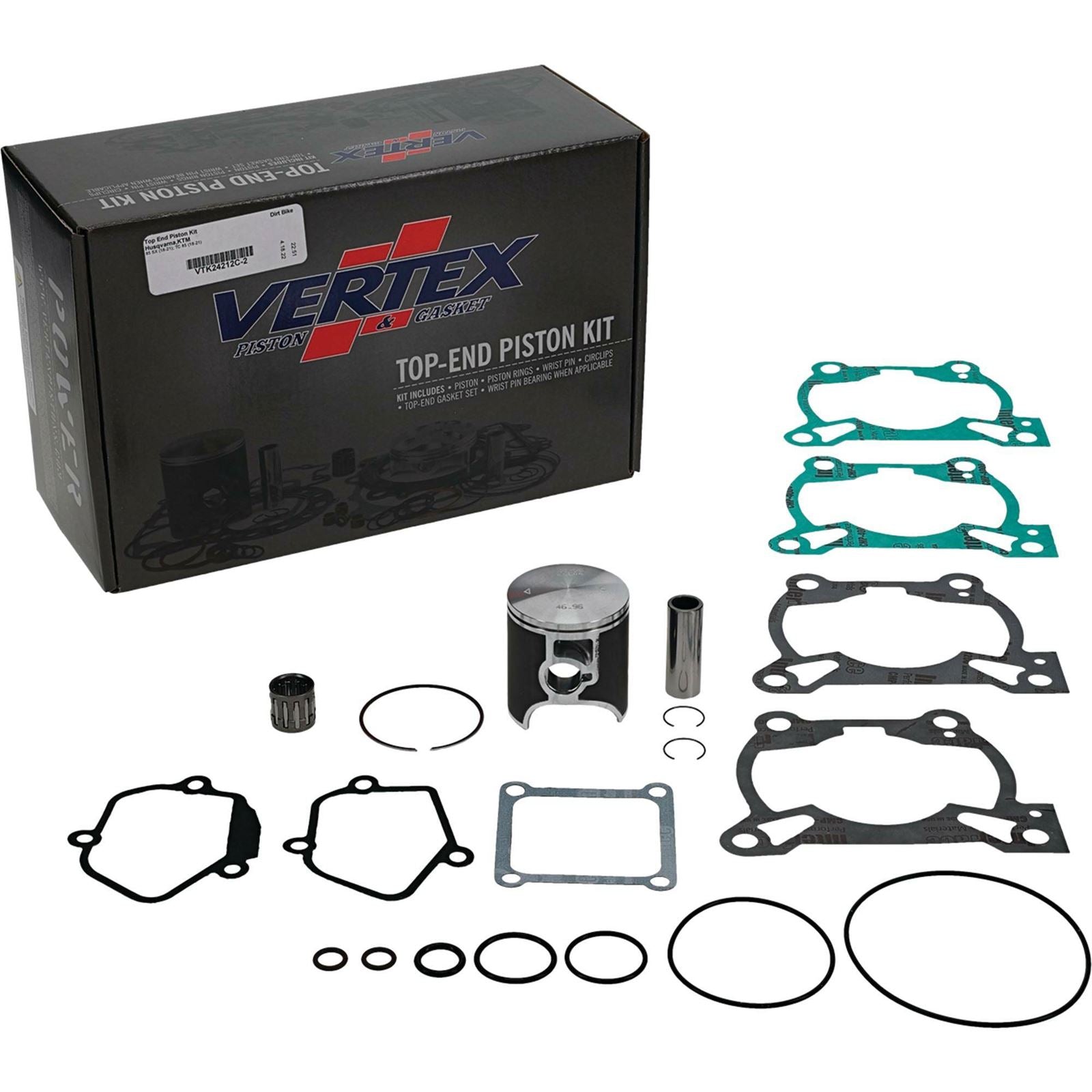 Vertex Top End Kit Cast Replica for Husqvarna VTK24212C-2_1081930