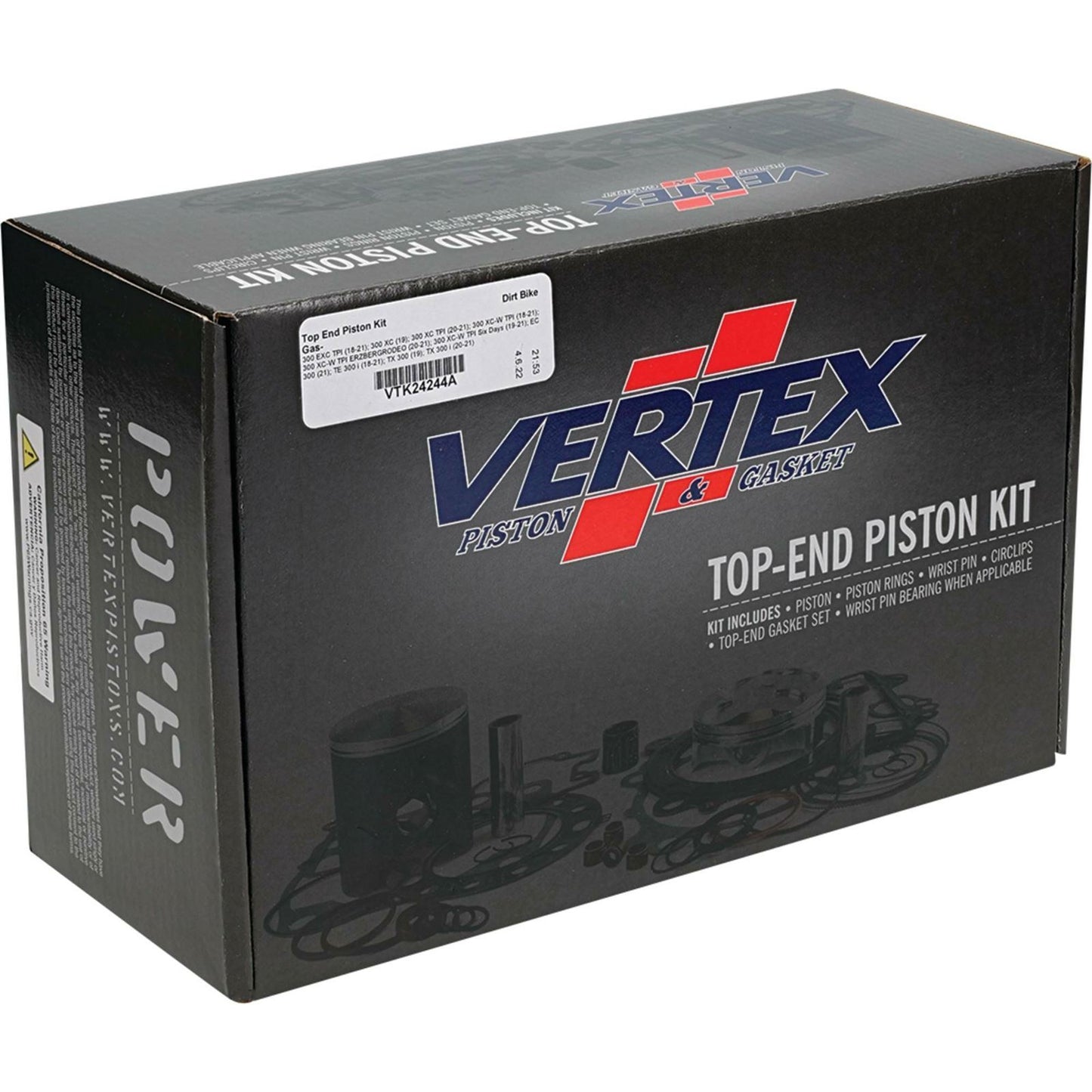 Vertex Top End Kit Cast Replica for Husqvarna/KTM VTK24244A_1081989