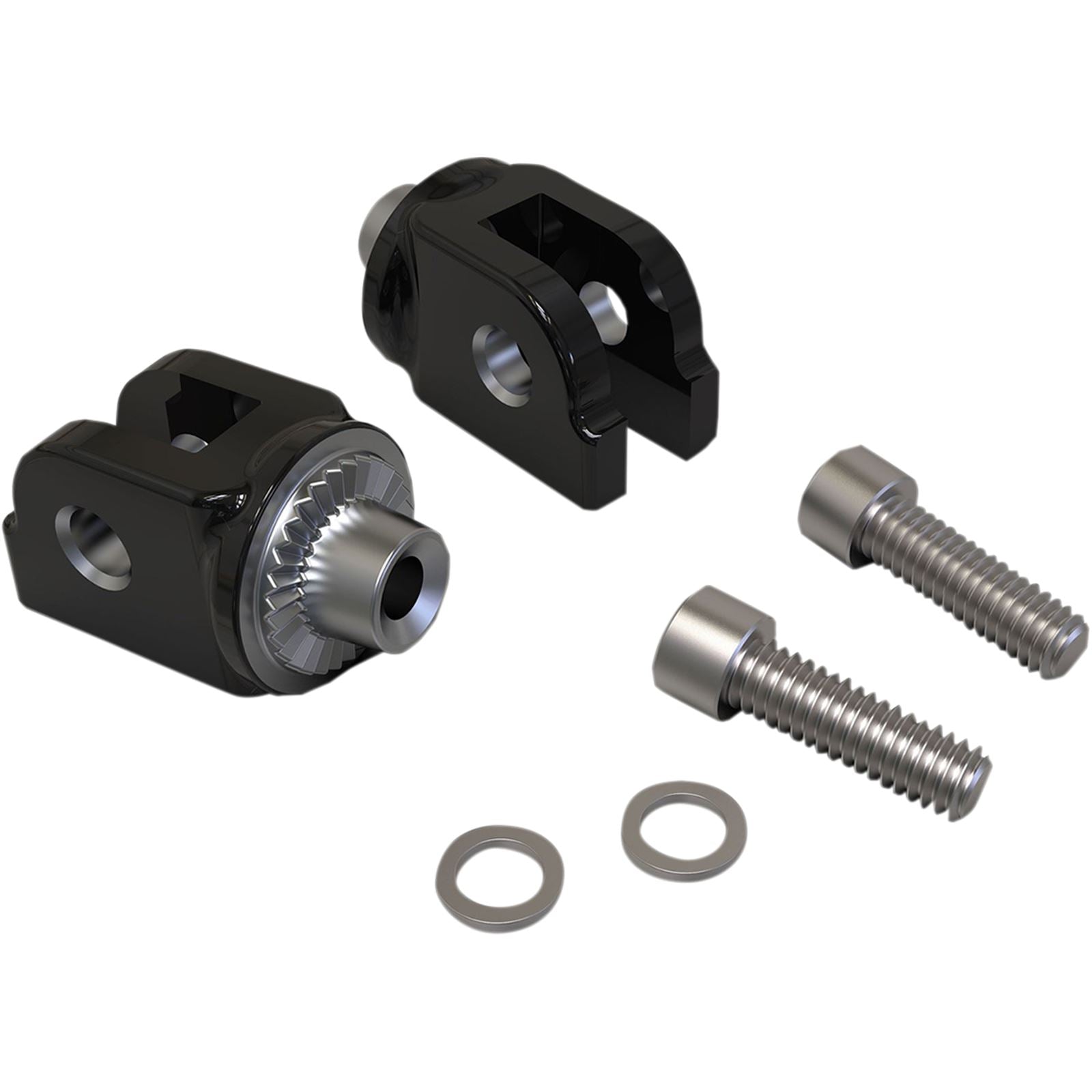 Ciro Peg Mount - Black Stainless Steel - Softail [MPN: 600187]_1046067