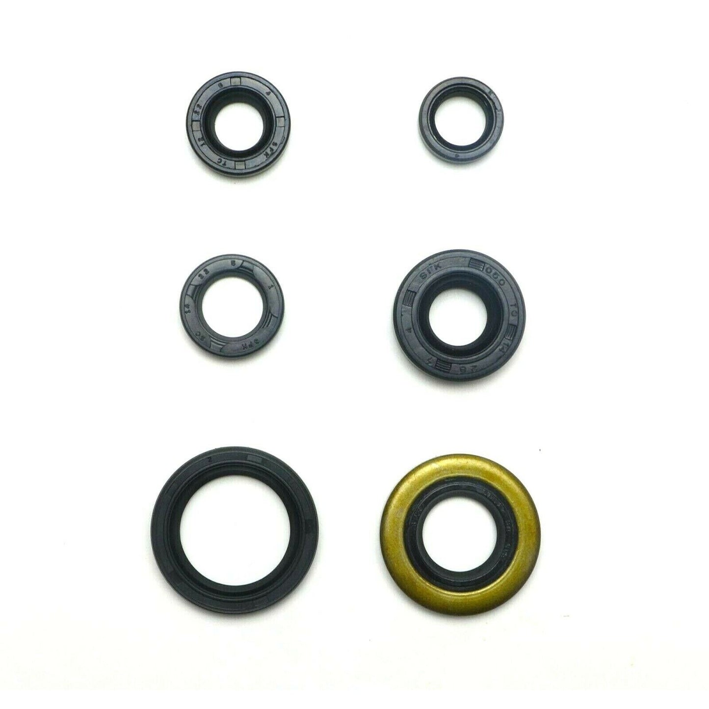 2FastMoto ATV Engine Oil Seal Kit - 6-Pieces for Honda TRX400X, TRX400EX 22-60401_629966