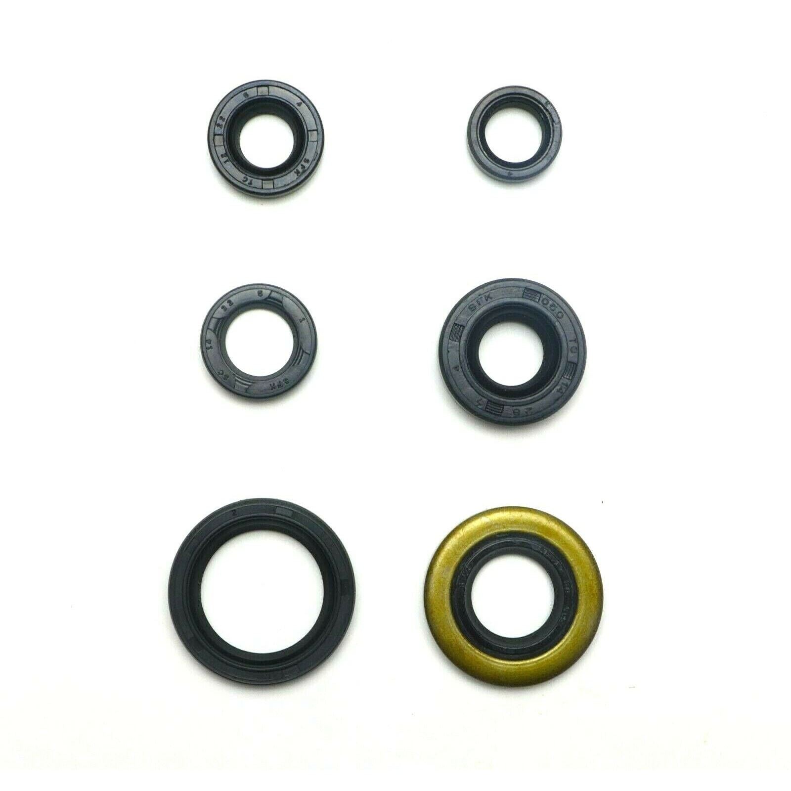 2FastMoto ATV Engine Oil Seal Kit - 6-Pieces for Honda TRX400X, TRX400EX 22-60401_629966
