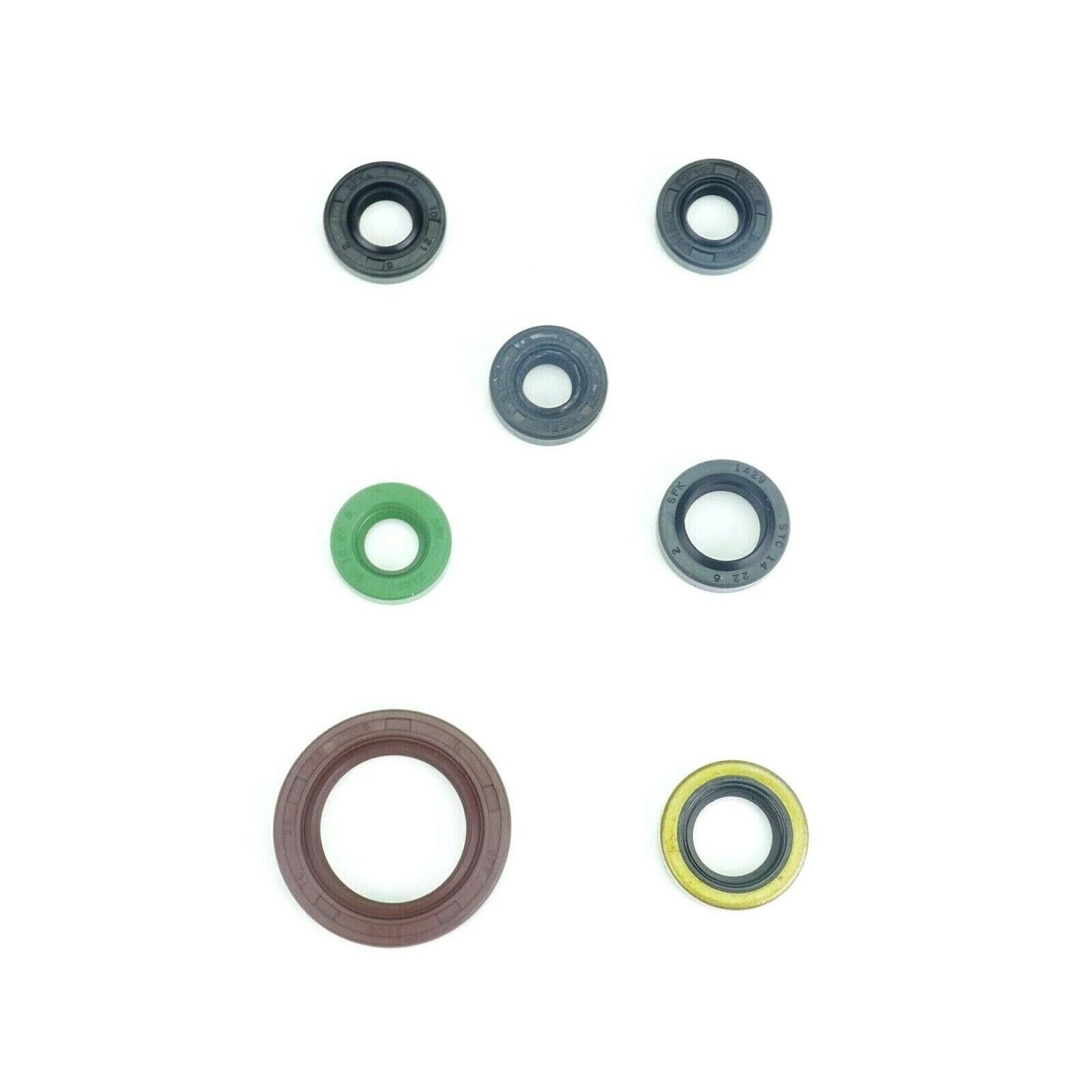 2FastMoto Engine Oil Seal Kit For Suzuki/Kawasaki LT-Z400, KSF, KFX 400 22-62405_662025