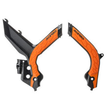 Acerbis X-Grip Frame Guards for KTM - Black/Orange 2783155229_674955
