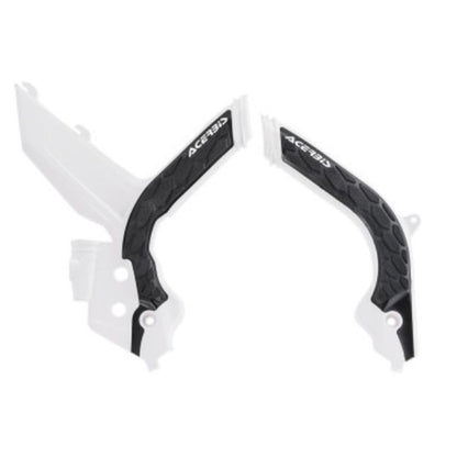Acerbis X-Grip Frame Guards for KTM - White/Black 2783151035_674952