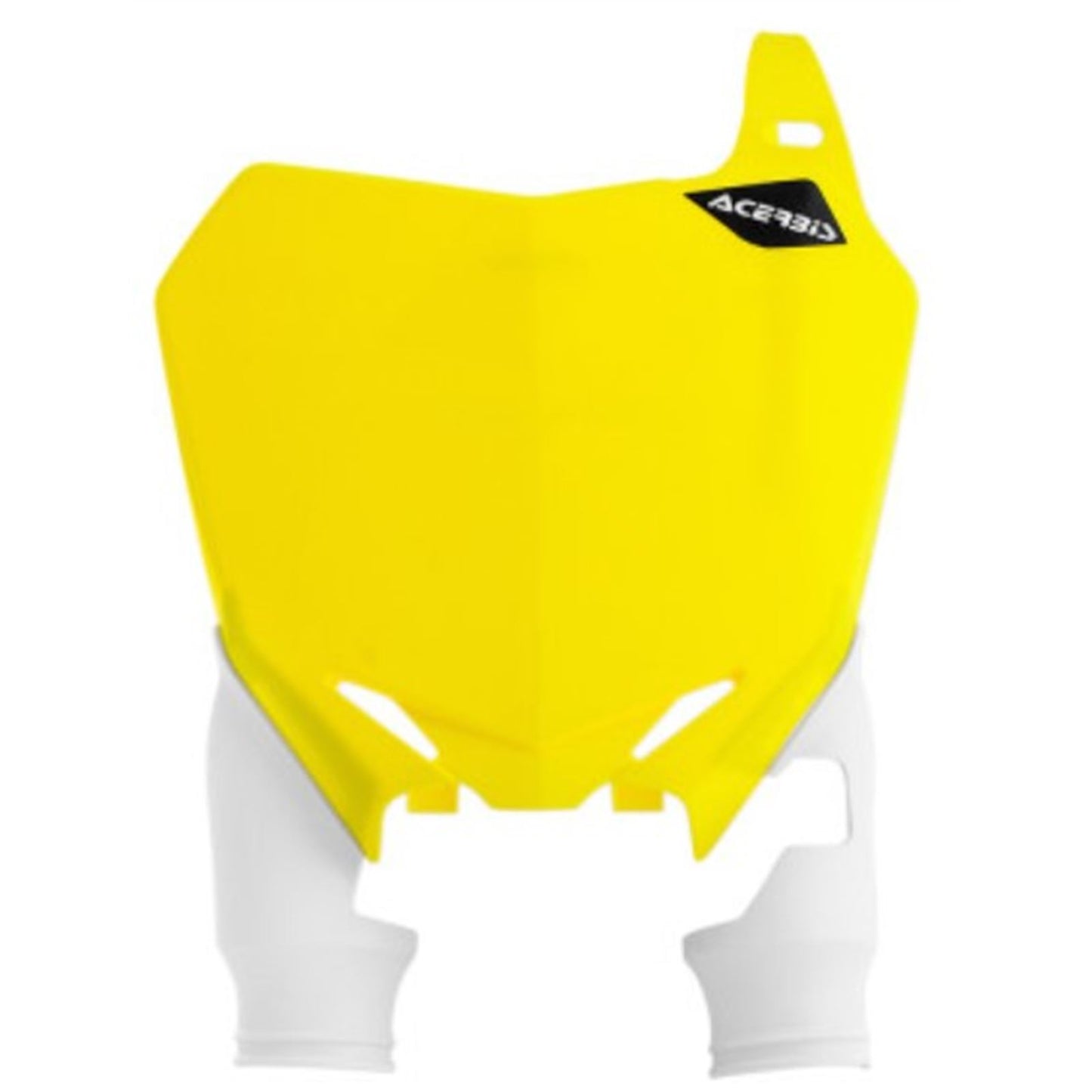 Acerbis Raptor Number Plate - Yellow For Suzuki 2527390231_674994