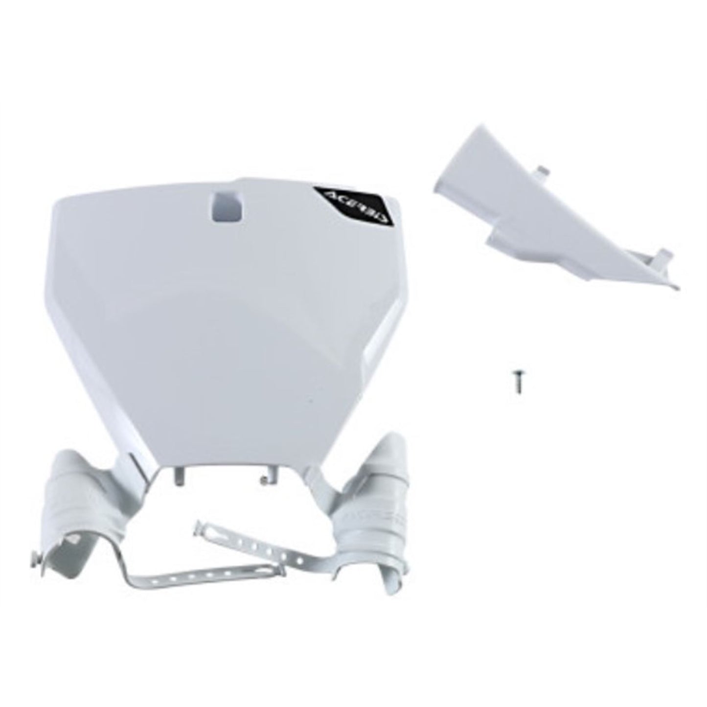 Acerbis Raptor Number Plate - White for Husqvarna 2791476811_674996