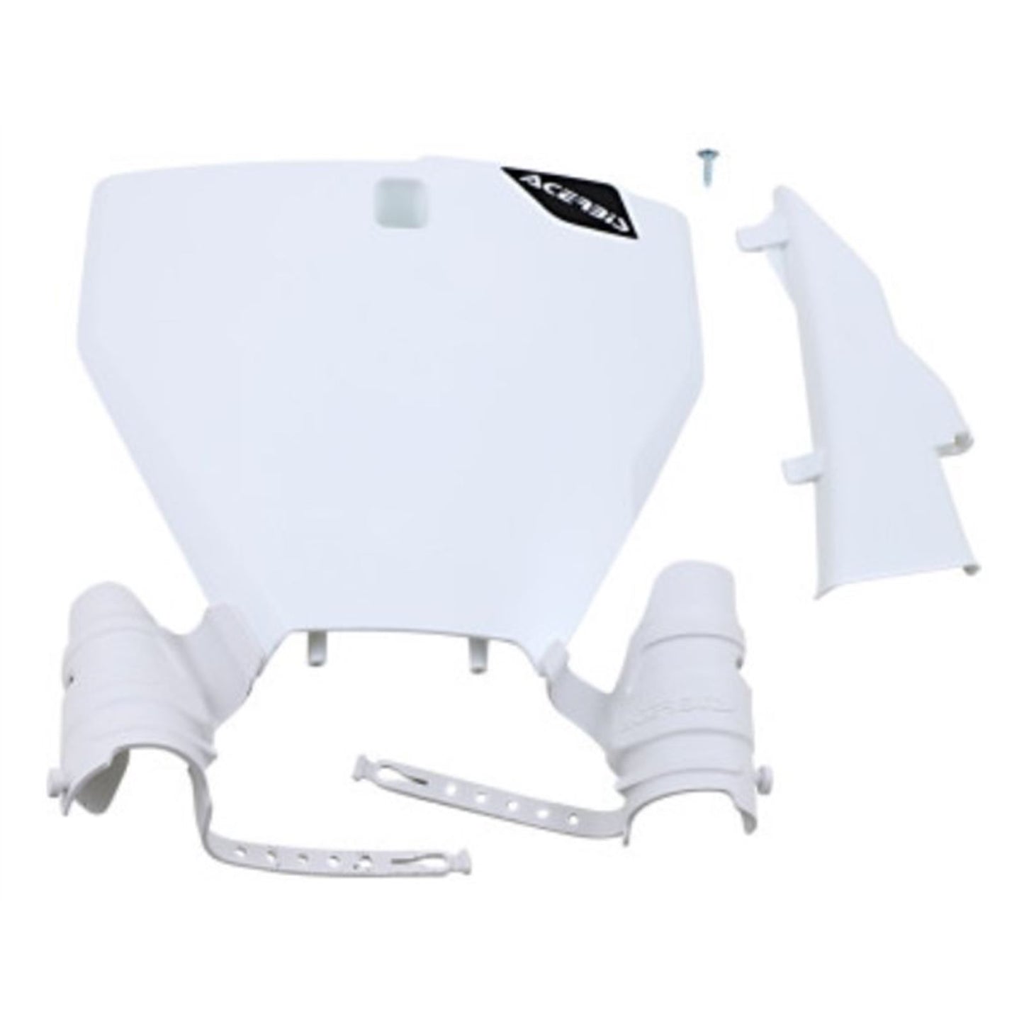 Acerbis Raptor Number Plate - White for Husqvarna 2791470002_674999