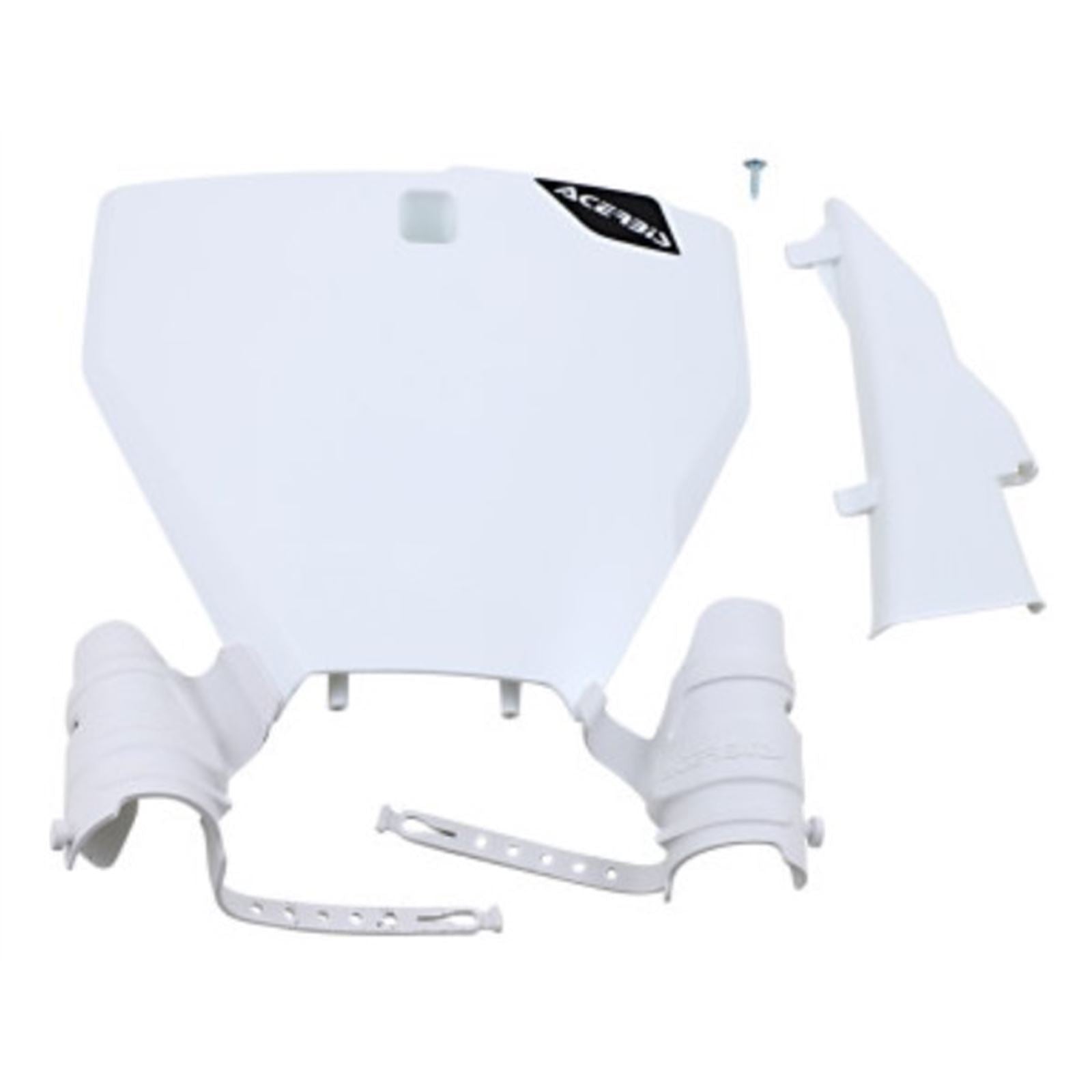 Acerbis Raptor Number Plate - White for Husqvarna 2791470002_674999