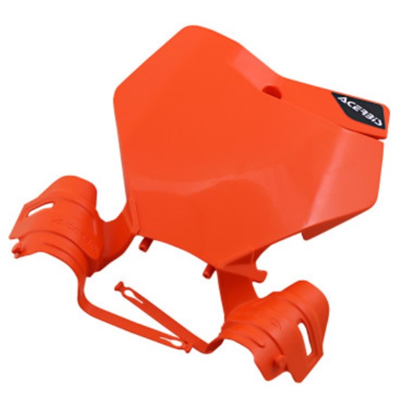 Acerbis Front Number Plate - Raptor - Orange 2791485226_675004