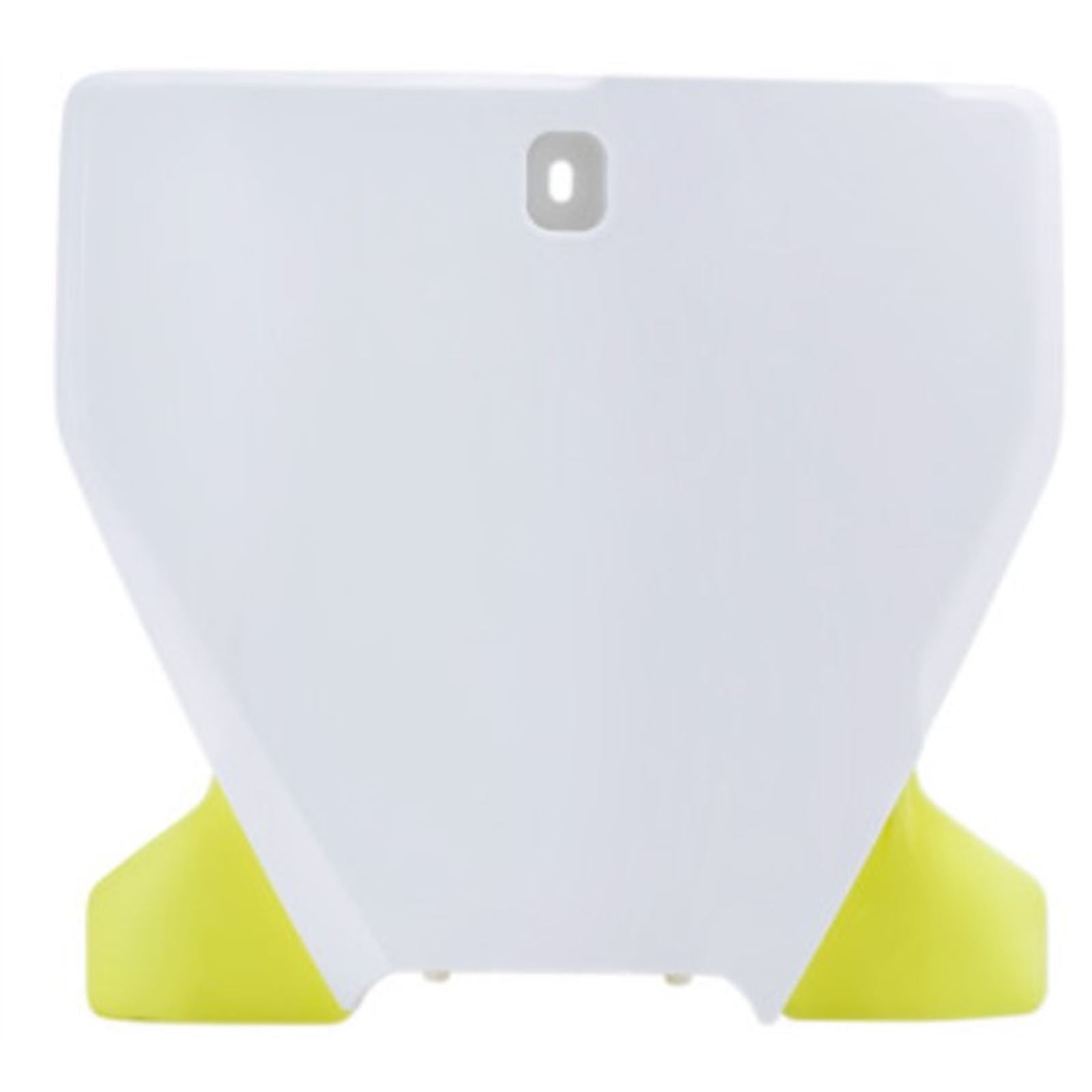 Acerbis Front Number Plate for Husqvarna - White/Yellow 2726576814_675011