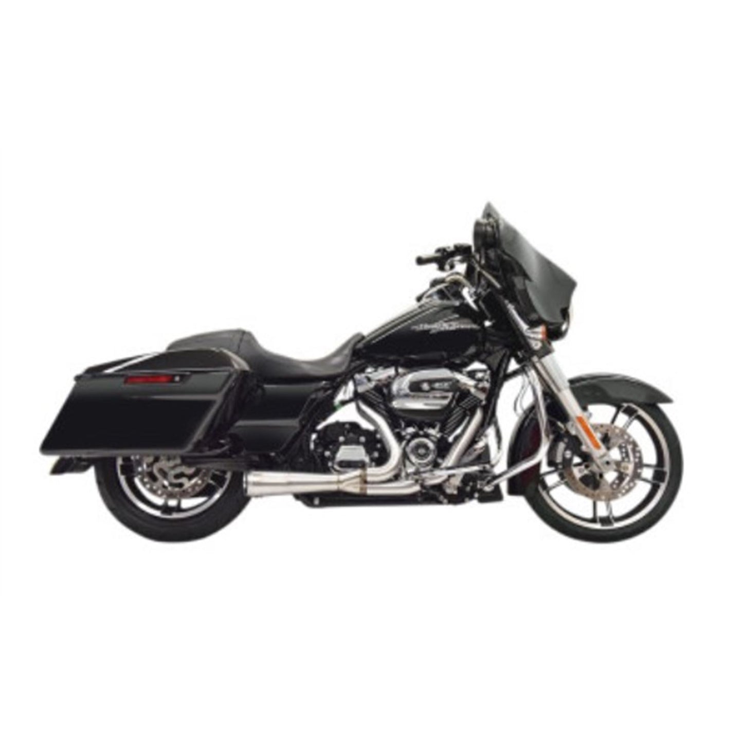 Bassani Manufacturing Short 2:1 Exhaust - Stainless Steel  - 17+ FL [MPN: 1F42SS]_678635