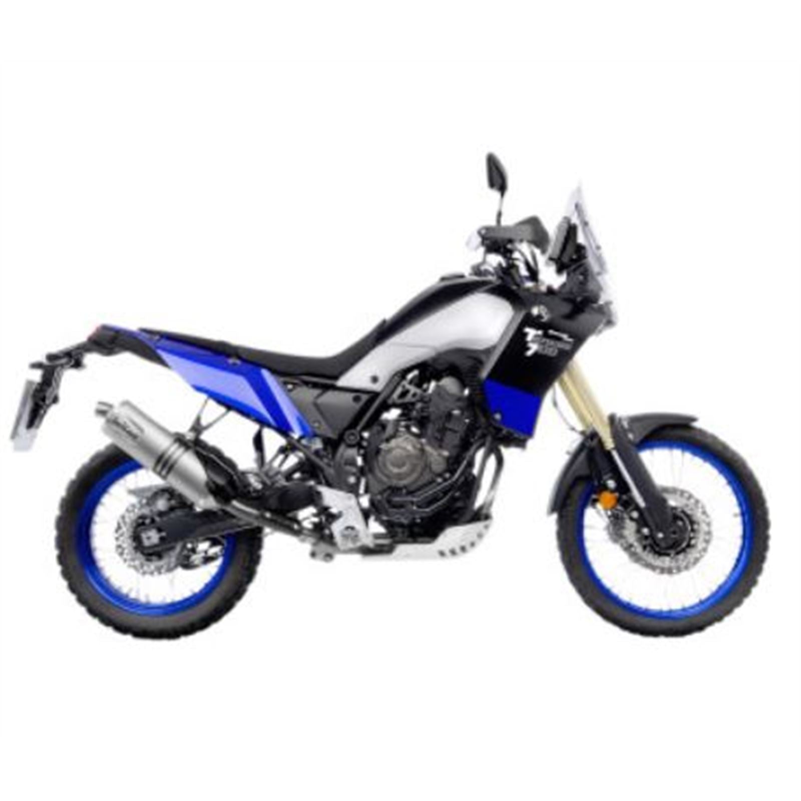 Leovince LV One Evo Muffler - Titanium Look - Tenere 700 [MPN: 14330E]_675342