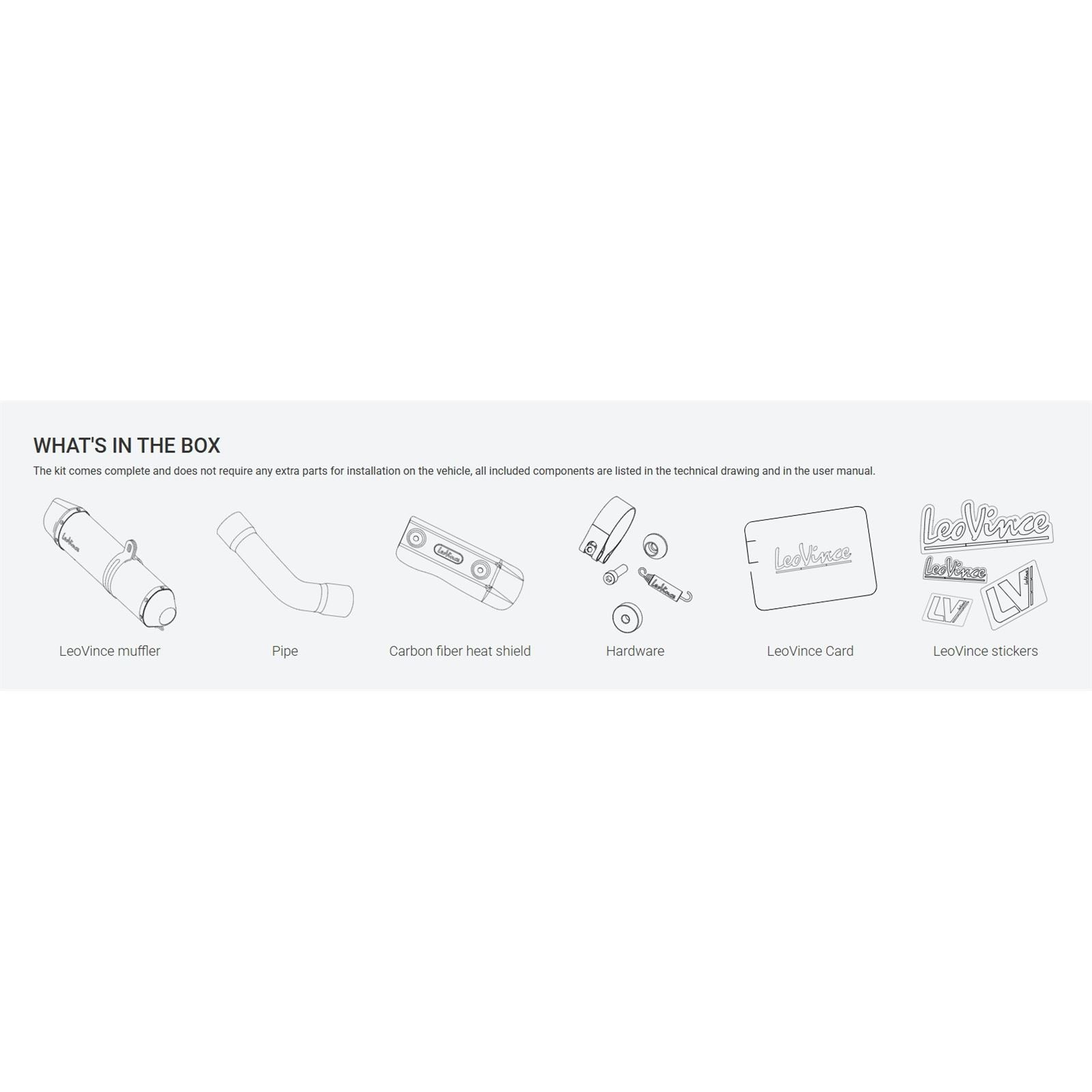 Leovince LV One Evo Muffler for Yamaha Tenere 700 - Black [MPN: 14330EB]_1745558