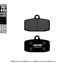 Galfer Brake Pads Semi Metallic FD458G1054_614125