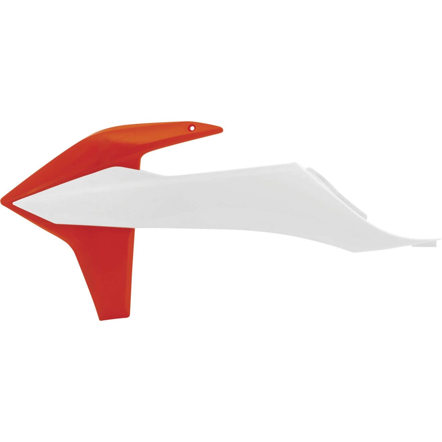 Acerbis Radiator Shroud White/Orange 2726516813_988871