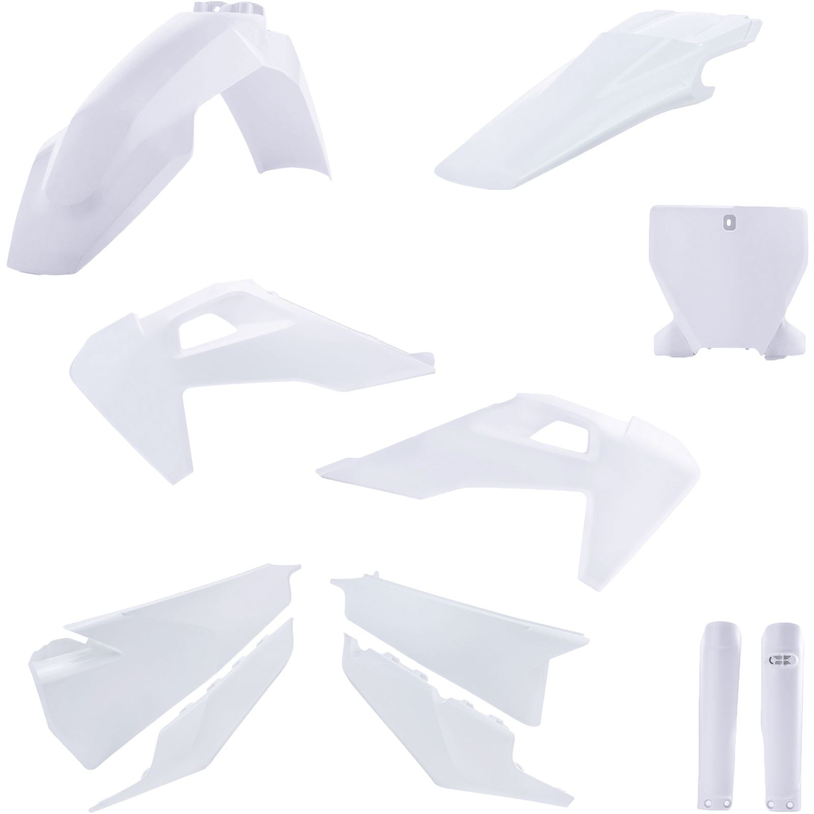 Acerbis Full Plastic Kit White 2726556811_614147