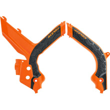 Acerbis X-Grip Frame Guards Orange/Black 2783155225_614192