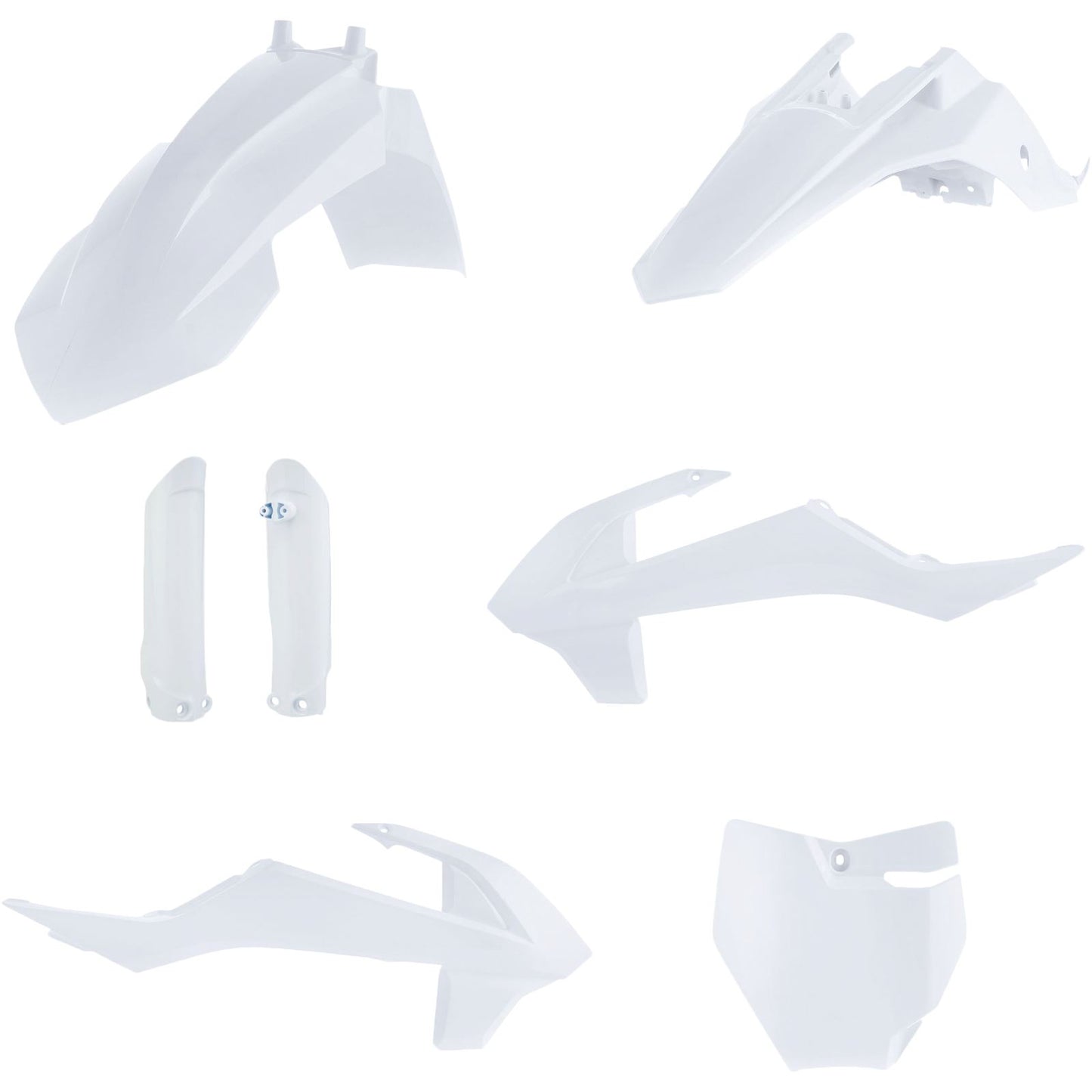 Acerbis Full Plastic Kit White [MPN: 2791526811]_614197