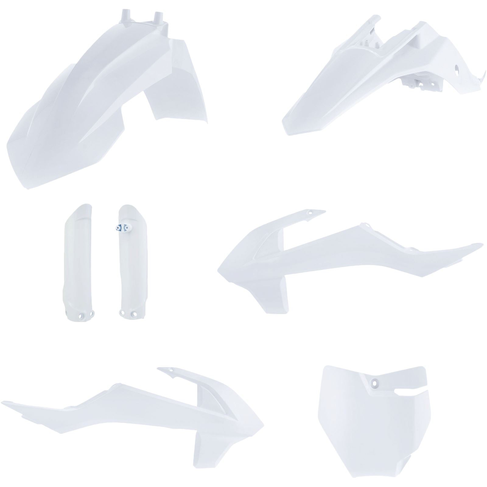 Acerbis Full Plastic Kit White [MPN: 2791526811]_614197