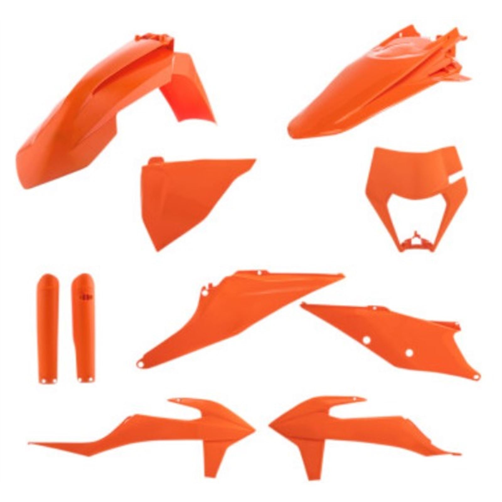Acerbis Full Plastic Kit Orange 2791545226_675368