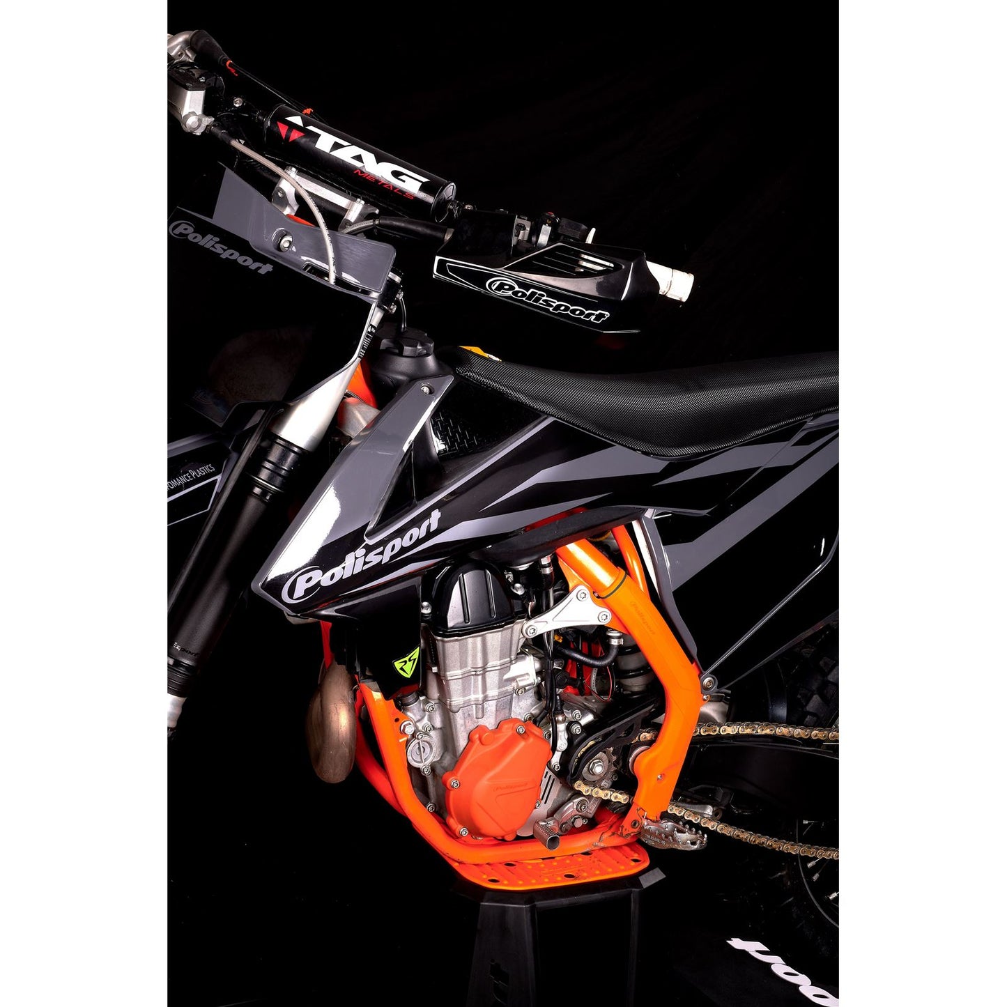 Polisport Frame Protector - Orange for KTM 8472900002_614218