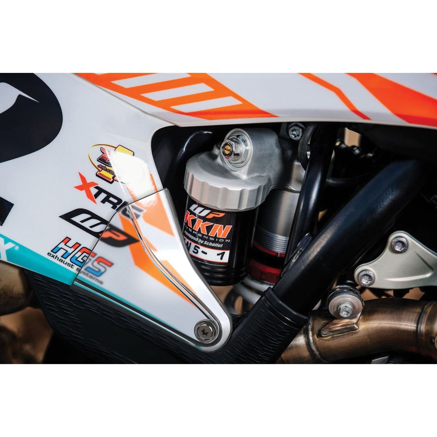 Polisport Graphic Guards - Clear for KTM 8483500001_614229