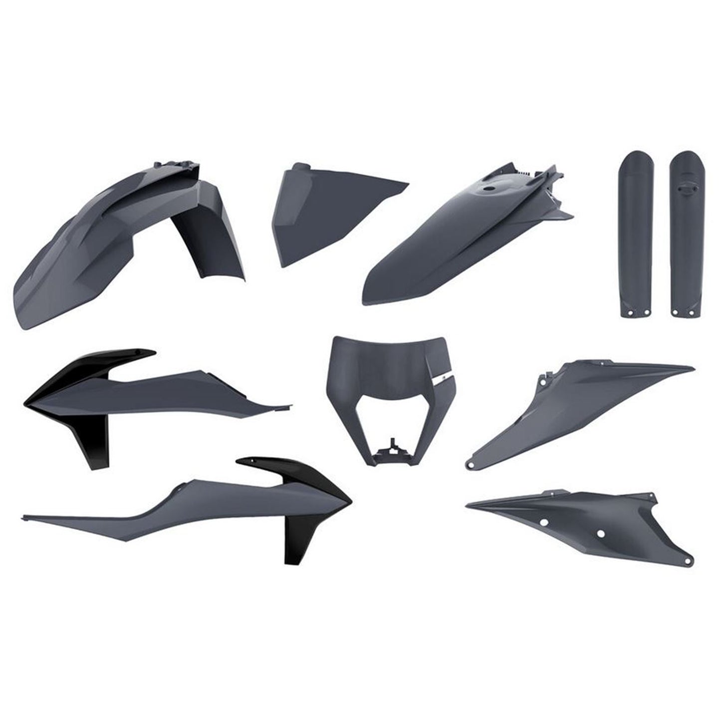 Polisport Enduro Kit With Mask Nardo Gray for KTM 90917_882548