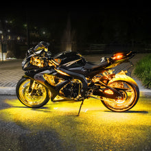 XKGlow Single Color Motorcycle LED Accent Light Strip Kit_614237