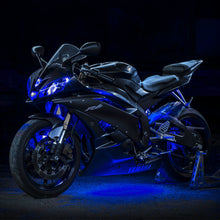 XKGlow Single Color Motorcycle LED Accent Light Strip Kit_614239