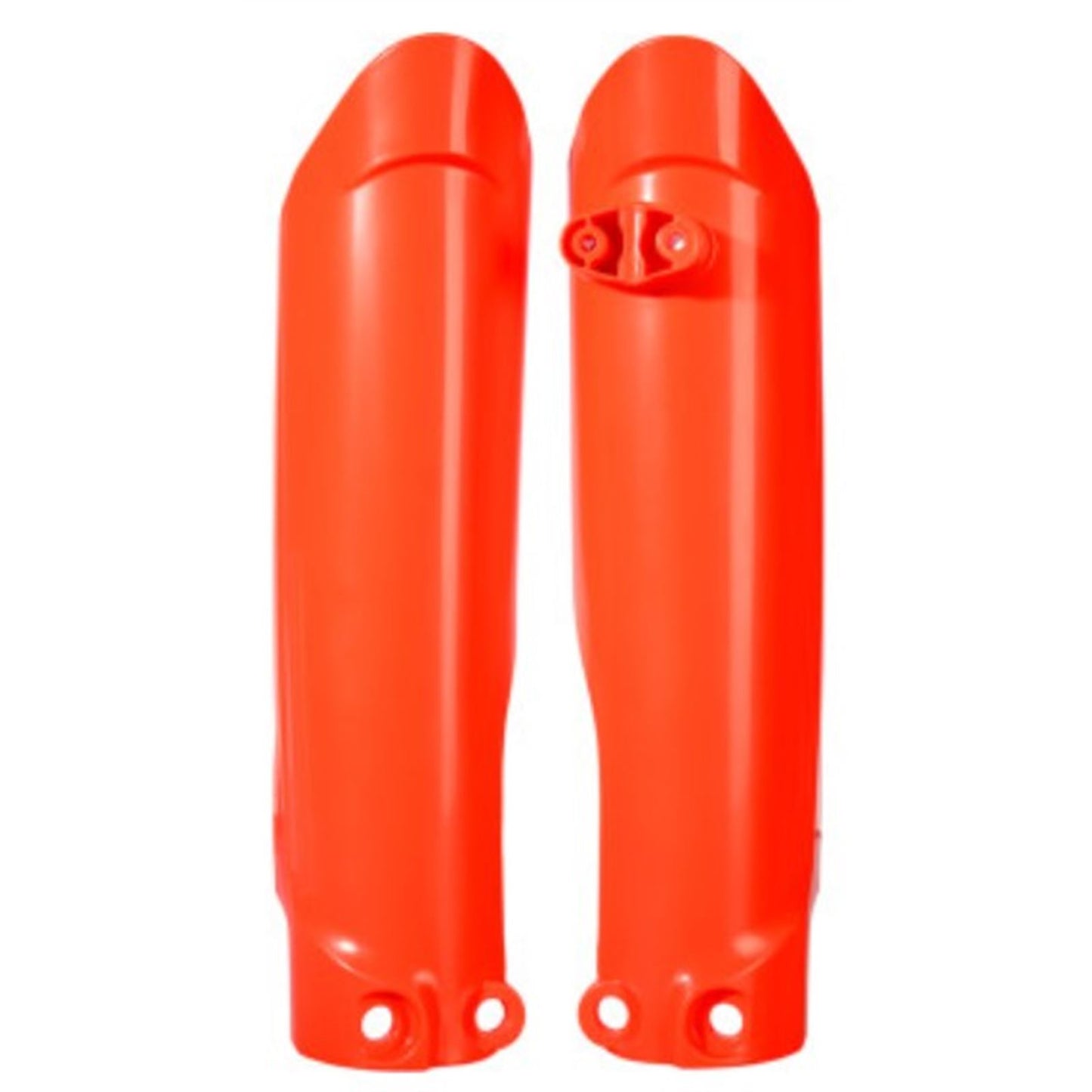 Acerbis Lower Fork Covers for Inverted Forks - Fluorescent Orange 2791514617_674692