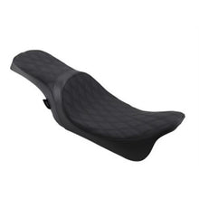 Drag Specialties Predator 2-Up Seat - Double DIamond - Solar Leather 0801-1270_724858