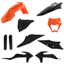 Acerbis Full Plastic Kit Orange/Black for KTM 2791545225_675147