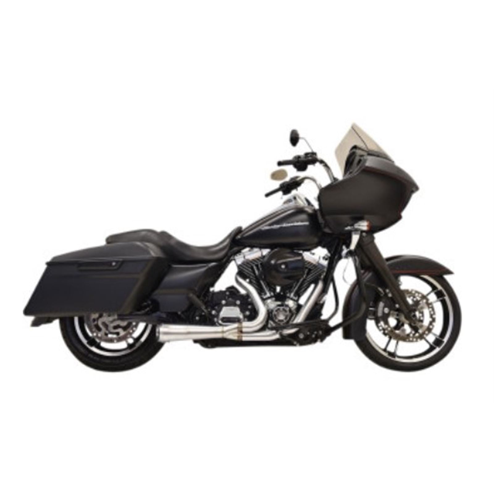 Bassani Manufacturing 2:1 Short Exhaust - Stainless Steel [MPN: 1F52SS]_678640