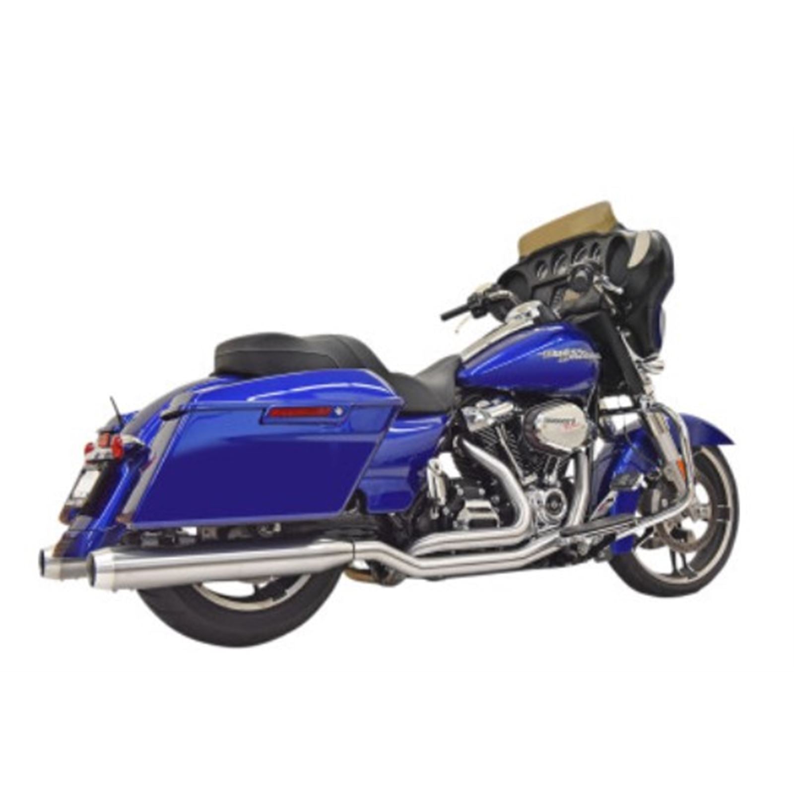 Bassani Manufacturing True-Dual Exhaust - Stainless Steel - M8 [MPN: 1F66SS]_678641